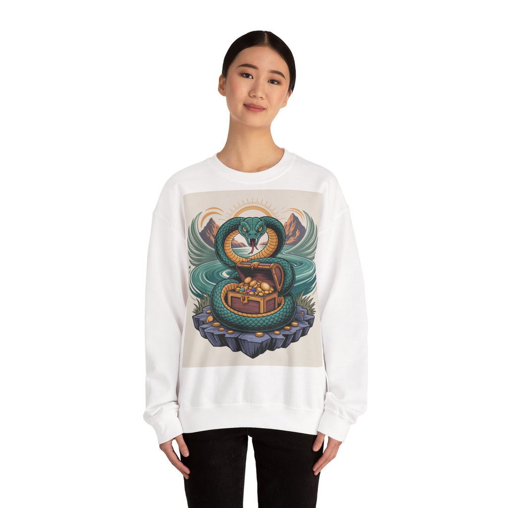 Mythical Creature Crewneck Sweatshirt - Cozy Unicorn & Dragon Design, Perfect for Gift or Everyday Wear, Fantasy Apparel, Warm [...]