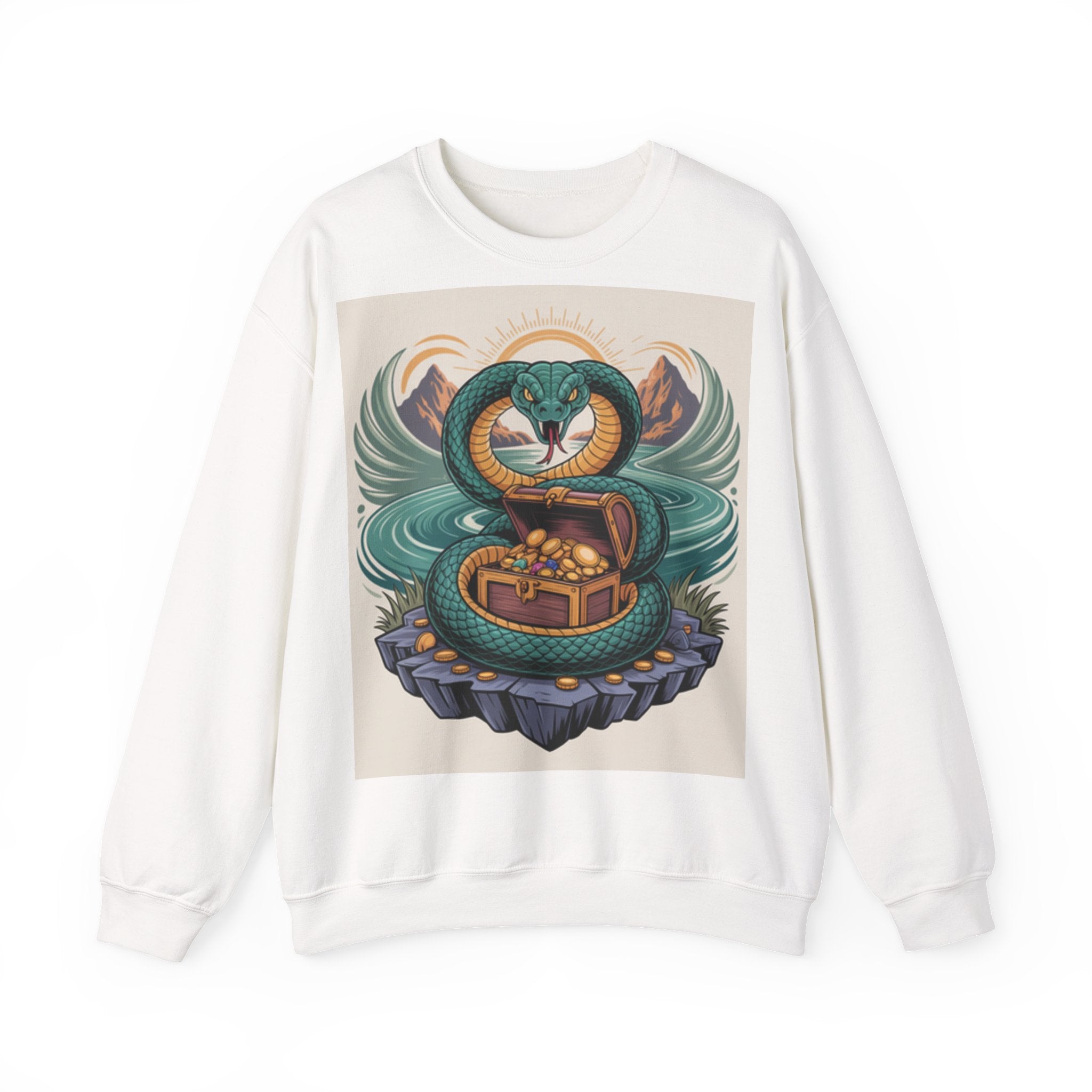 Mythical Creature Crewneck Sweatshirt - Cozy Unicorn & Dragon Design, Perfect for Gift or Everyday Wear, Fantasy Apparel, Warm [...]