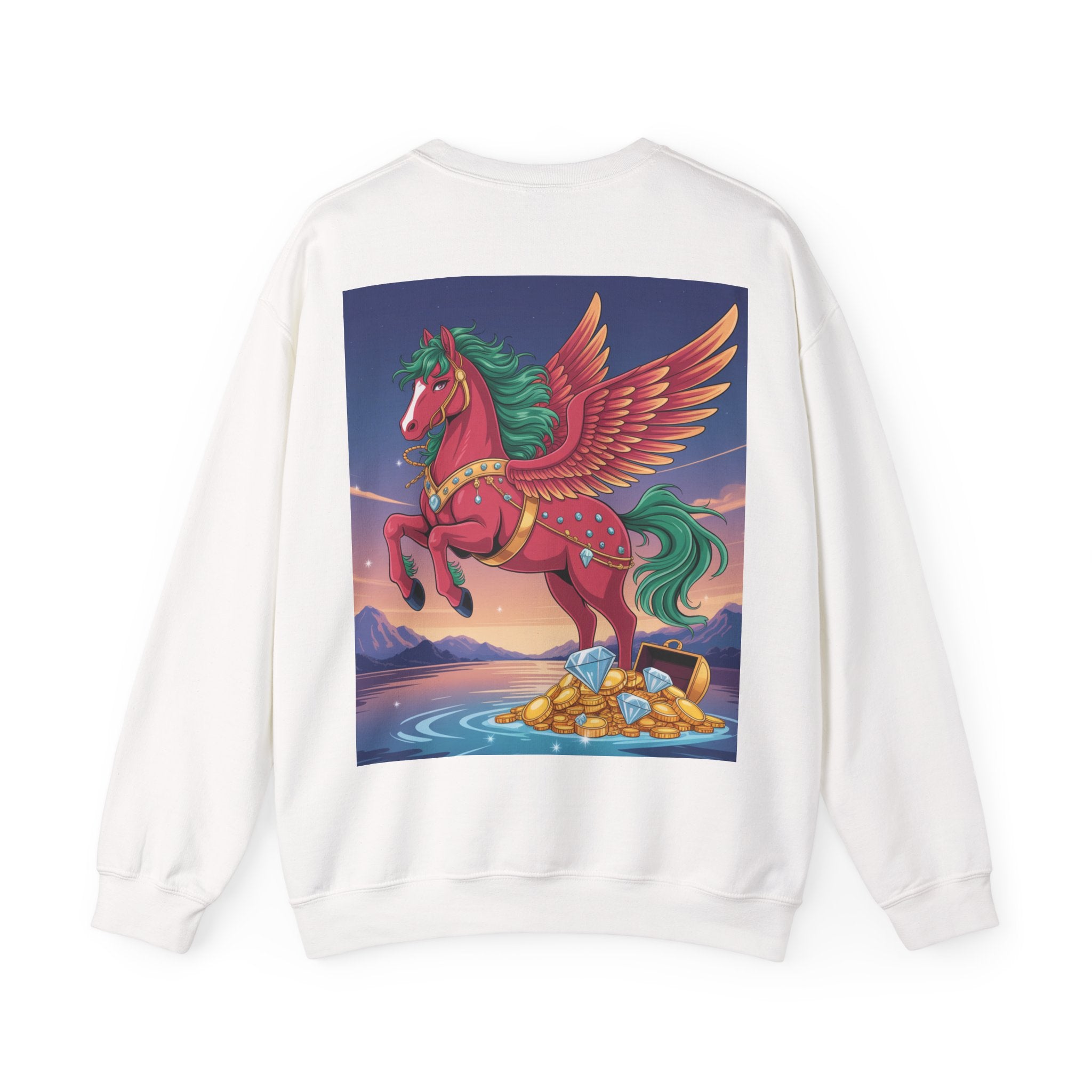 Mythical Creature Crewneck Sweatshirt - Cozy Unicorn & Dragon Design, Perfect for Gift or Everyday Wear, Fantasy Apparel, Warm [...]