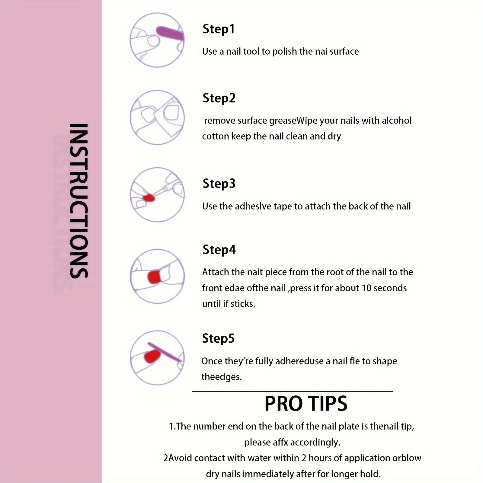 24pcs Short Square Full Coverage Glossy Artificial Nail&Nail File & Backing Gel Manicure Set, Vintage White European Lines Romantic Purple Flower 3D Rhinestone Design Fake Nails, College Style, Suitable for Daily Wear